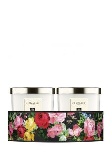 設計師系列英國梨與小蒼蘭&牡丹與胭紅麂絨糅香蠟燭組200gx2