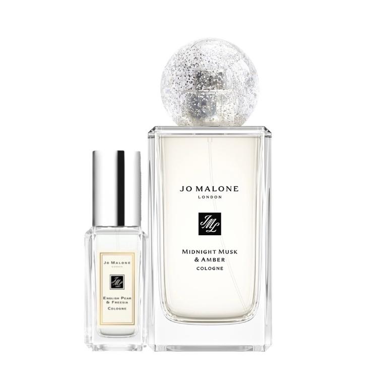 JO MALONE LONDON 歡樂雪花聖誕午夜麝香與琥珀香水買贈組