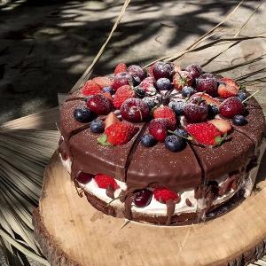 【Mum,Mum 饅饅好食】 酒釀黑櫻桃苦甜厚黑巧 6吋/8吋/10吋