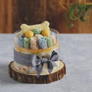 4吋狗狗肉球蛋糕